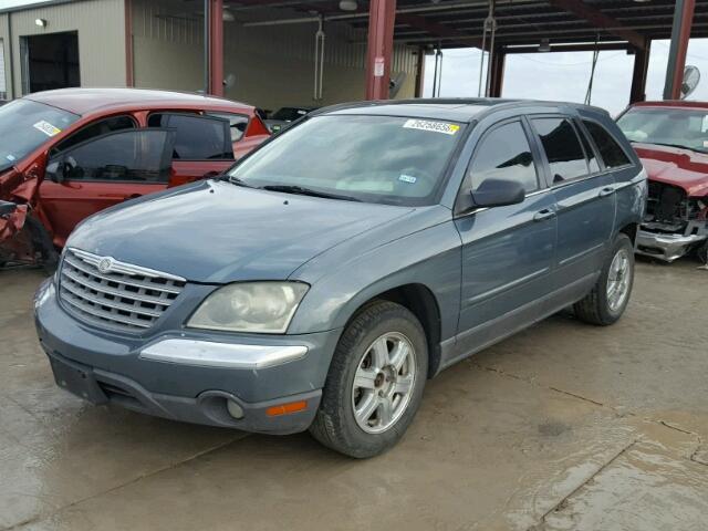 2C4GM68445R550599 - 2005 CHRYSLER PACIFICA T TEAL photo 2