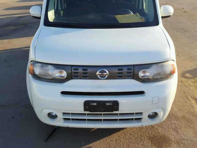 JN8AZ2KR6BT207824 - 2011 NISSAN CUBE BASE WHITE photo 9