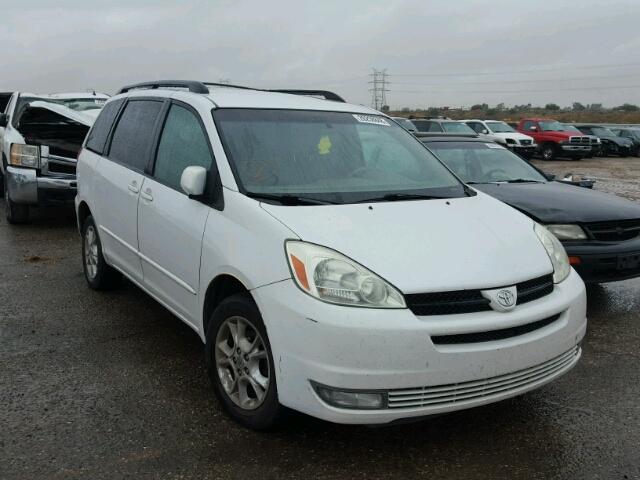 5TDBA22C44S018917 - 2004 TOYOTA SIENNA XLE WHITE photo 1