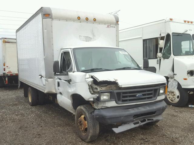 1FDWE35P24HA73814 - 2004 FORD ECONOLINE WHITE photo 1