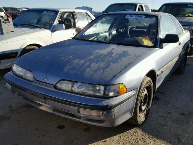 JH4DA9443MS029971 - 1991 ACURA INTEGRA RS SILVER photo 2