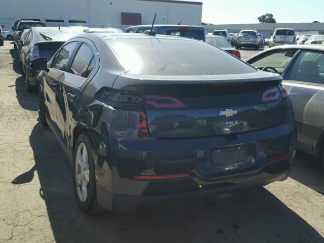 1G1RD6E4XFU137452 - 2015 CHEVROLET VOLT BLACK photo 3