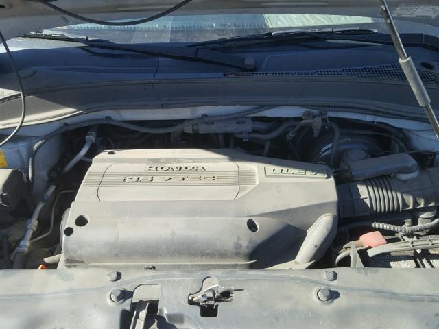 2HKYF18404H588232 - 2004 HONDA PILOT EX SILVER photo 7