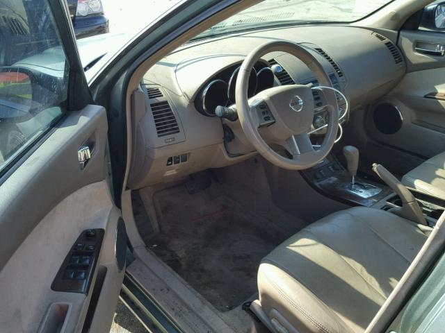 1N4BL11D55C290089 - 2005 NISSAN ALTIMA SE GREEN photo 9