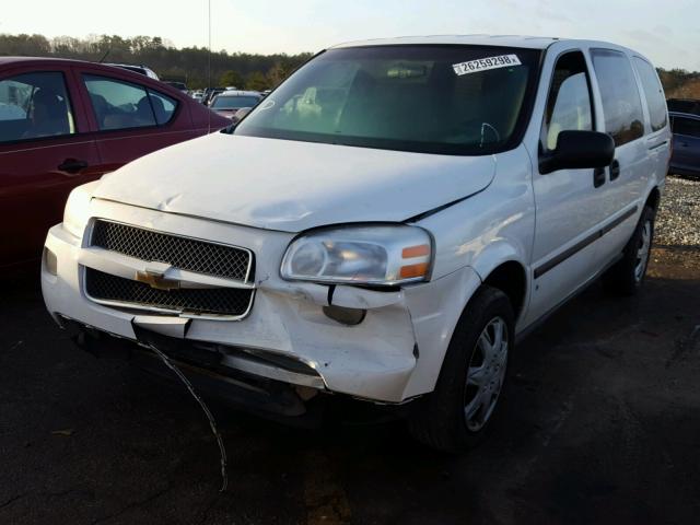 1GBDV13167D147962 - 2007 CHEVROLET UPLANDER I WHITE photo 2