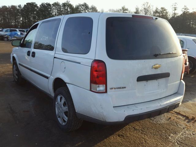 1GBDV13167D147962 - 2007 CHEVROLET UPLANDER I WHITE photo 3