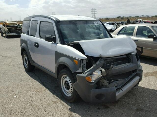 5J6YH17324L014210 - 2004 HONDA ELEMENT LX SILVER photo 1