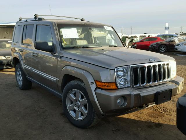 1J8HG58266C245080 - 2006 JEEP COMMANDER GOLD photo 1