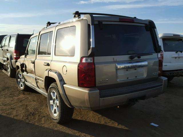 1J8HG58266C245080 - 2006 JEEP COMMANDER GOLD photo 3