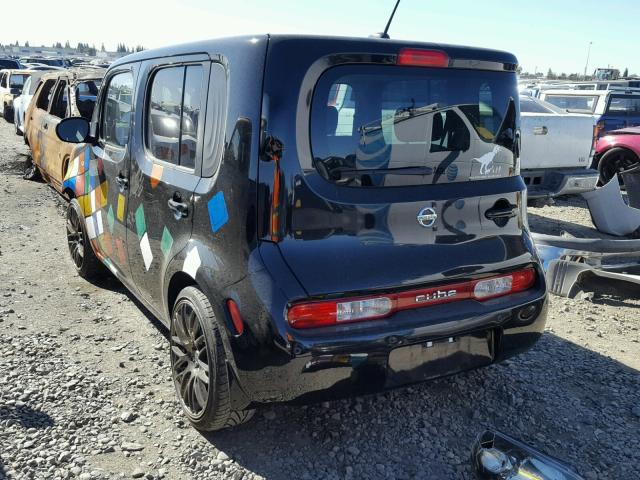 JN8AZ28R39T121596 - 2009 NISSAN CUBE BASE BLACK photo 3