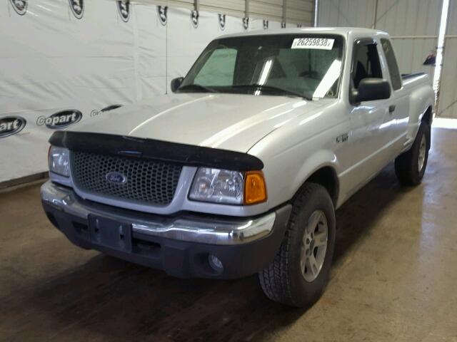 1FTZR45E82PA12108 - 2002 FORD RANGER SUP GRAY photo 2