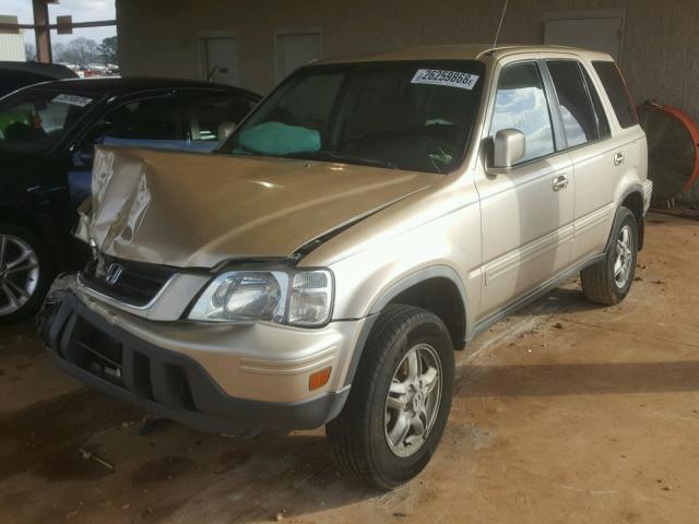 JHLRD18751S029750 - 2001 HONDA CR-V SE GOLD photo 2