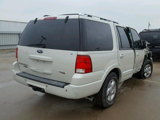 1FMFU19566LA73783 - 2006 FORD EXPEDITION WHITE photo 4