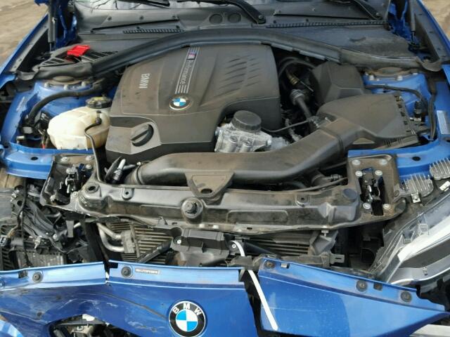 WBA1J7C50FV358418 - 2015 BMW M235I BLUE photo 7