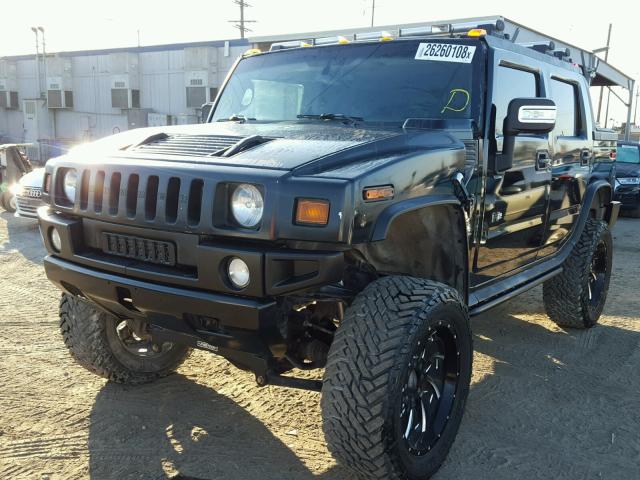 5GRGN22U27H112238 - 2007 HUMMER H2 SUT BLACK photo 2