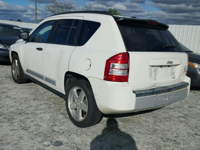 1J4FT57B69D179067 - 2009 JEEP COMPASS LI WHITE photo 3