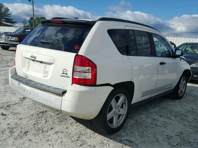 1J4FT57B69D179067 - 2009 JEEP COMPASS LI WHITE photo 4