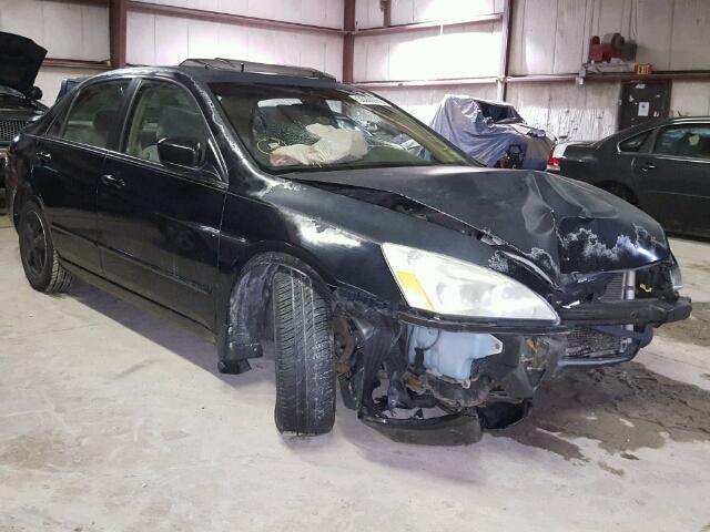 1HGCM56643A009343 - 2003 HONDA ACCORD EX BLACK photo 1