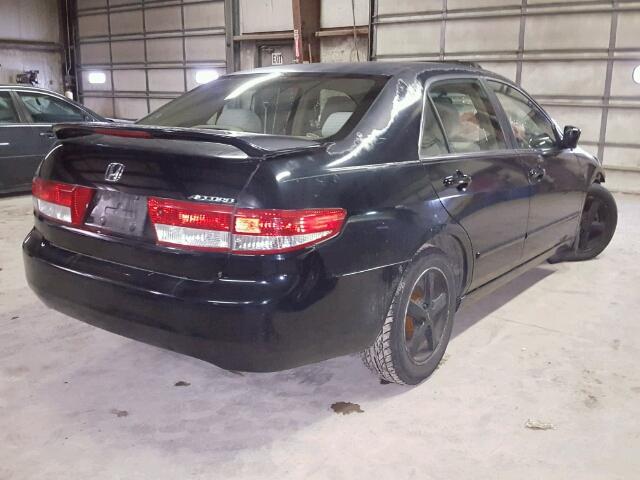 1HGCM56643A009343 - 2003 HONDA ACCORD EX BLACK photo 4