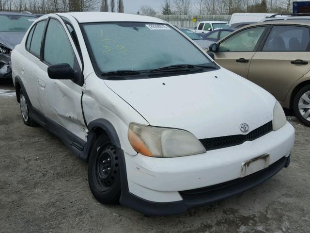 JTDBT123910161025 - 2001 TOYOTA ECHO WHITE photo 1