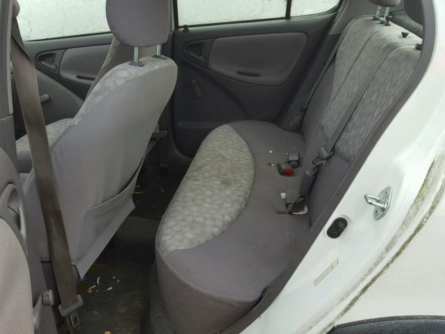 JTDBT123910161025 - 2001 TOYOTA ECHO WHITE photo 6