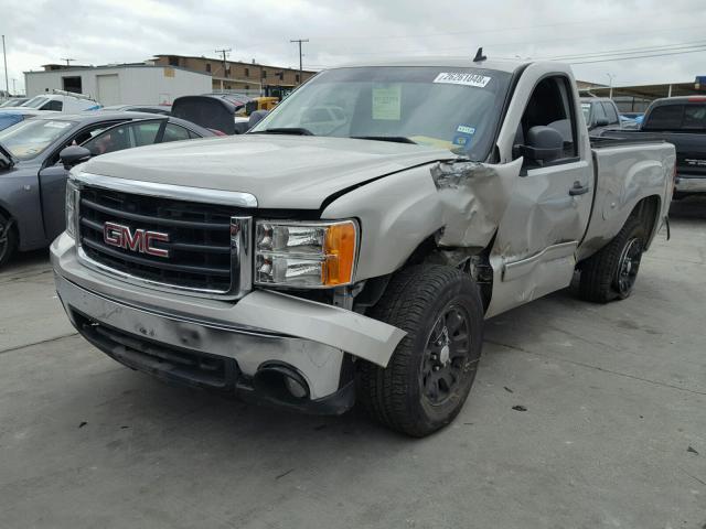 1GTEC14C58Z239218 - 2008 GMC SIERRA C15 GOLD photo 2