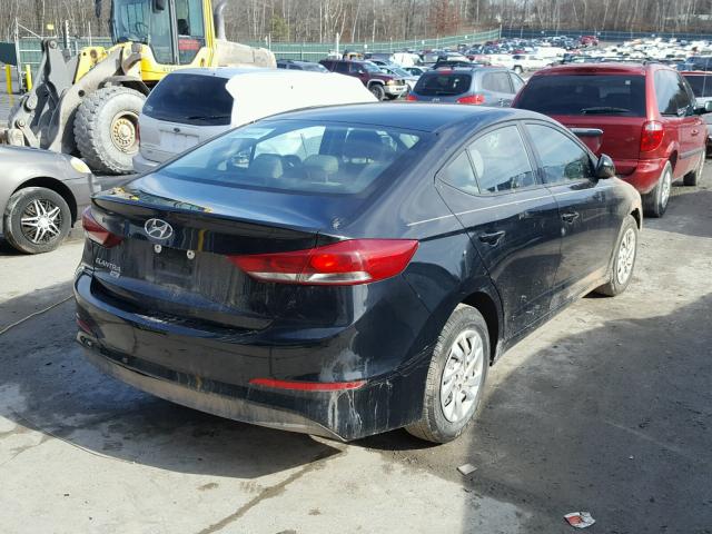 5NPD74LF8JH234251 - 2018 HYUNDAI ELANTRA SE BLACK photo 4