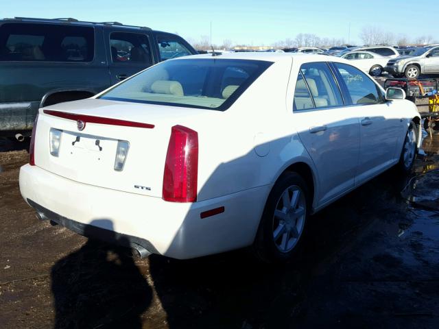 1G6DW677550202350 - 2005 CADILLAC STS WHITE photo 4