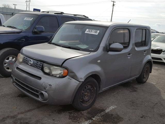 JN8AZ2KR3AT150786 - 2010 NISSAN CUBE BASE GRAY photo 2