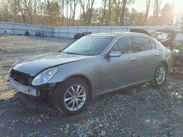 JNKCV51F66M617305 - 2006 INFINITI G35 SILVER photo 2