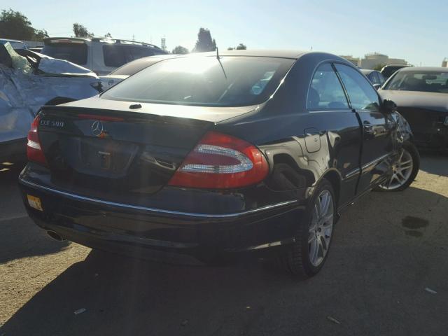 WDBTJ75J75F147388 - 2005 MERCEDES-BENZ CLK 500 BLACK photo 4