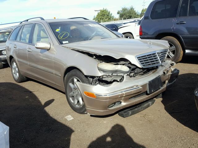 WDBRH81J84F463348 - 2004 MERCEDES-BENZ C 240 SPOR GOLD photo 1