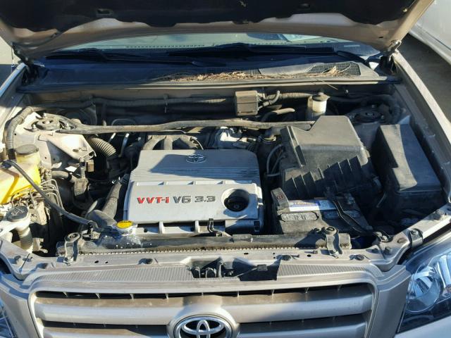 JTEHP21A770209033 - 2007 TOYOTA HIGHLANDER TAN photo 7