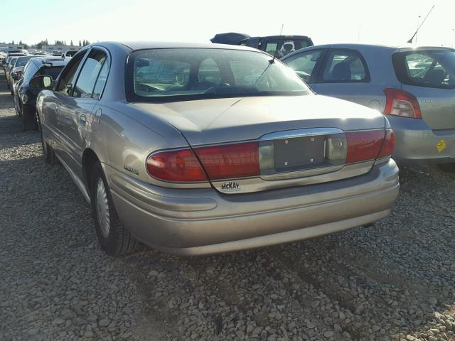 1G4HP54K214188856 - 2001 BUICK LESABRE CU GRAY photo 3