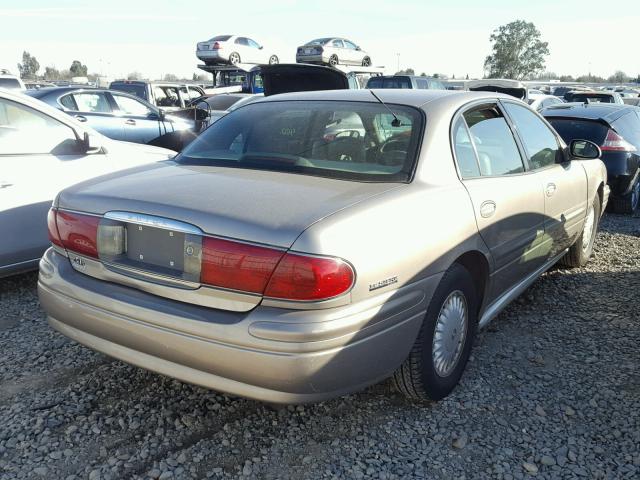 1G4HP54K214188856 - 2001 BUICK LESABRE CU GRAY photo 4