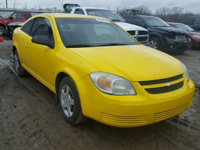 1G1AK15F067656368 - 2006 CHEVROLET COBALT LS YELLOW photo 1