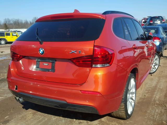 WBAVM1C57EVW52127 - 2014 BMW X1 SDRIVE2 ORANGE photo 4