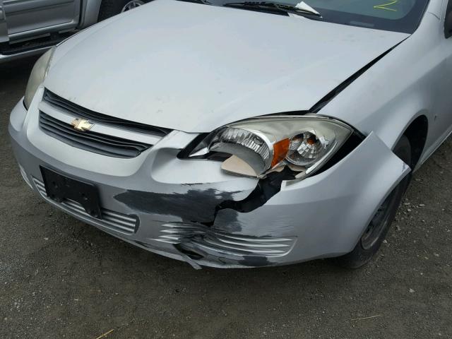 1G1AL58F887200704 - 2008 CHEVROLET COBALT LT SILVER photo 9