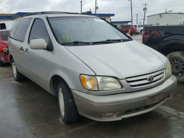 4T3ZF13C21U378397 - 2001 TOYOTA SIENNA LE SILVER photo 1