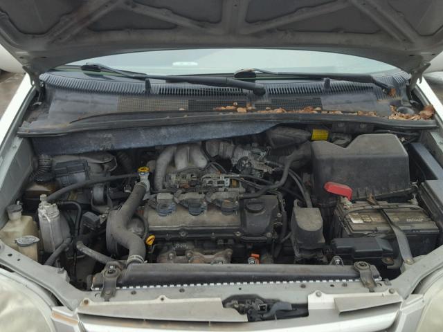 4T3ZF13C21U378397 - 2001 TOYOTA SIENNA LE SILVER photo 7