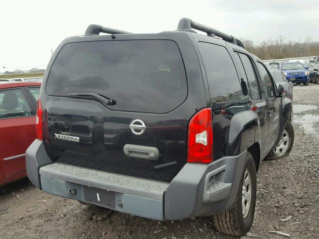 5N1AN08U38C542034 - 2008 NISSAN XTERRA OFF BLACK photo 4