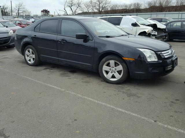 3FAHP07Z08R127755 - 2008 FORD FUSION SE BLACK photo 1