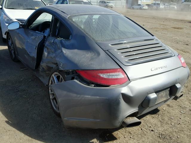 WP0AA2A95AS706364 - 2010 PORSCHE 911 CARRER GRAY photo 3