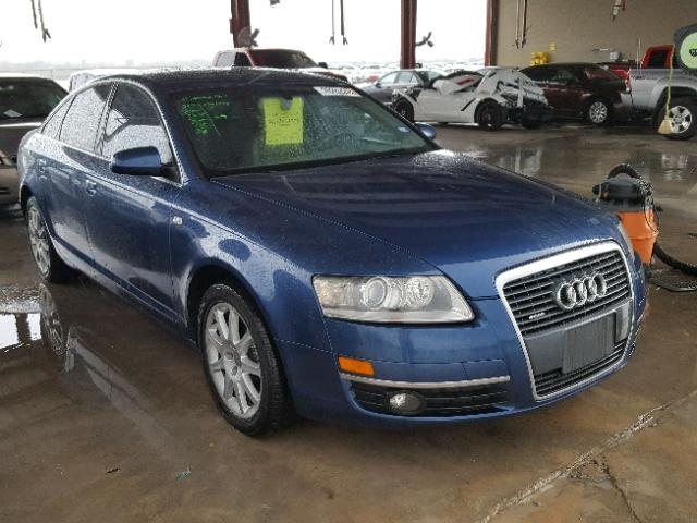 WAUDG74F85N115716 - 2005 AUDI A6 3.2 QUA BLUE photo 1