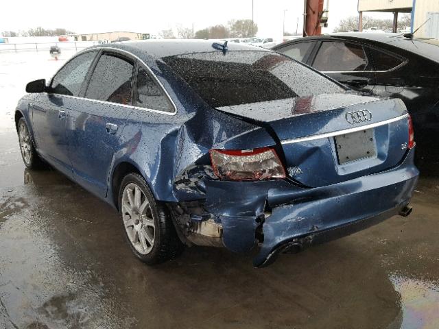 WAUDG74F85N115716 - 2005 AUDI A6 3.2 QUA BLUE photo 3