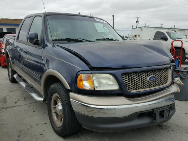 1FTRW07L33KA14862 - 2003 FORD F150 SUPER BLUE photo 1