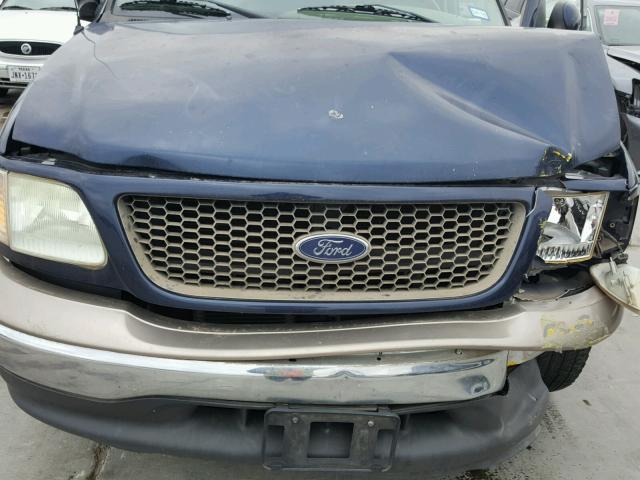 1FTRW07L33KA14862 - 2003 FORD F150 SUPER BLUE photo 7