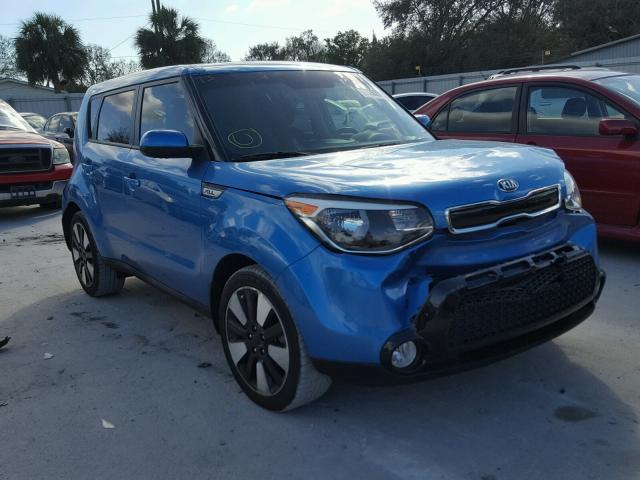 KNDJP3A53G7311242 - 2016 KIA SOUL + BLUE photo 1