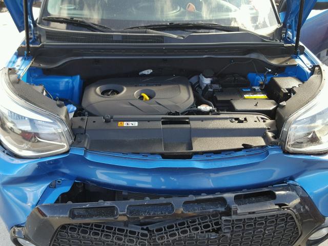 KNDJP3A53G7311242 - 2016 KIA SOUL + BLUE photo 7