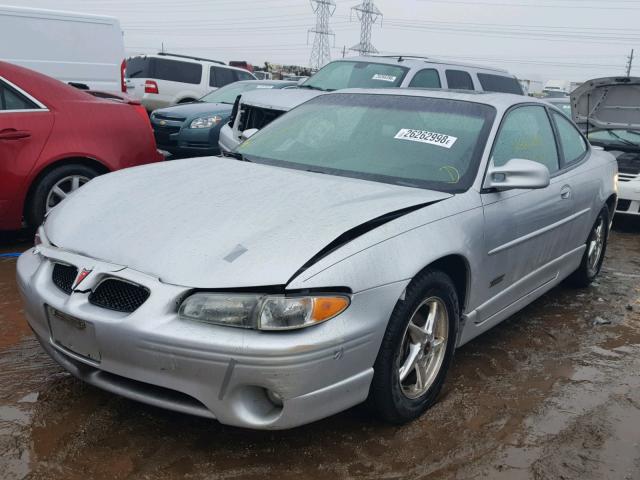 1G2WR12142F222170 - 2002 PONTIAC GRAND PRIX SILVER photo 2